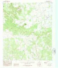 View Texas Historical topographic map, 1:24000 scale, 7.5 X 7.5 Minute, Year 1984