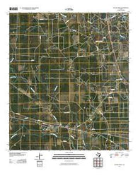 Village Mills Texas Historical topographic map, 1:24000 scale, 7.5 X 7.5 Minute, Year 2010