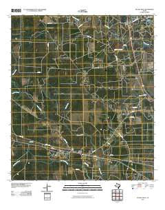 Village Mills Texas Historical topographic map, 1:24000 scale, 7.5 X 7.5 Minute, Year 2010