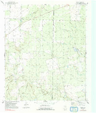Vincent Texas Historical topographic map, 1:24000 scale, 7.5 X 7.5 Minute, Year 1951