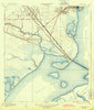 Virginia Point Texas Historical topographic map, 1:31680 scale, 7.5 X 7.5 Minute, Year 1932