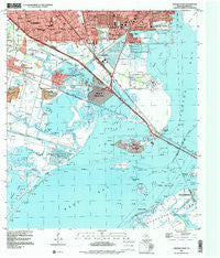 Virginia Point Texas Historical topographic map, 1:24000 scale, 7.5 X 7.5 Minute, Year 1995