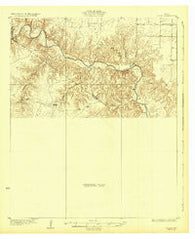 Vivian Texas Historical topographic map, 1:62500 scale, 15 X 15 Minute, Year 1932