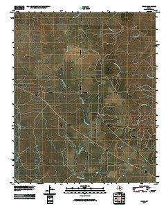 Vivian Texas Historical topographic map, 1:24000 scale, 7.5 X 7.5 Minute, Year 2010