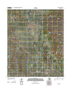 Vivian Texas Historical topographic map, 1:24000 scale, 7.5 X 7.5 Minute, Year 2012