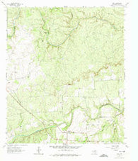 Voca Texas Historical topographic map, 1:24000 scale, 7.5 X 7.5 Minute, Year 1963