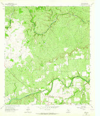 Voca Texas Historical topographic map, 1:24000 scale, 7.5 X 7.5 Minute, Year 1963