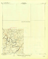 Voss Texas Historical topographic map, 1:62500 scale, 15 X 15 Minute, Year 1932
