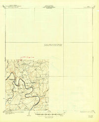 Voss Texas Historical topographic map, 1:62500 scale, 15 X 15 Minute, Year 1932