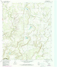 Voss Texas Historical topographic map, 1:24000 scale, 7.5 X 7.5 Minute, Year 1967