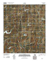Voss Texas Historical topographic map, 1:24000 scale, 7.5 X 7.5 Minute, Year 2010