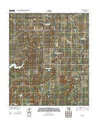 Voss Texas Historical topographic map, 1:24000 scale, 7.5 X 7.5 Minute, Year 2013