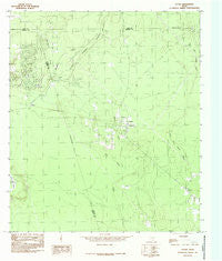 Votaw Texas Historical topographic map, 1:24000 scale, 7.5 X 7.5 Minute, Year 1984