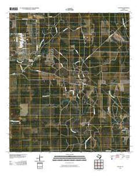 Votaw Texas Historical topographic map, 1:24000 scale, 7.5 X 7.5 Minute, Year 2010