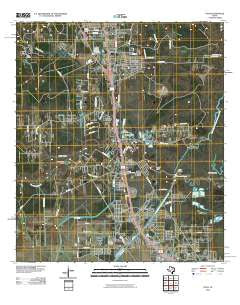 Voth Texas Historical topographic map, 1:24000 scale, 7.5 X 7.5 Minute, Year 2010