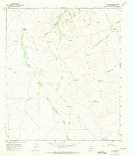 W T Ranch Texas Historical topographic map, 1:24000 scale, 7.5 X 7.5 Minute, Year 1968