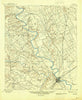 Waco Texas Historical topographic map, 1:125000 scale, 30 X 30 Minute, Year 1892