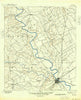 Waco Texas Historical topographic map, 1:125000 scale, 30 X 30 Minute, Year 1892