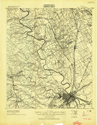 Waco Texas Historical topographic map, 1:125000 scale, 30 X 30 Minute, Year 1920