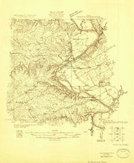 Waco 2-b Texas Historical topographic map, 1:48000 scale, 7.5 X 7.5 Minute, Year 1924