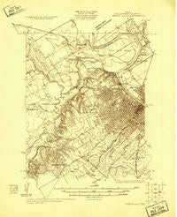 Waco 4-c Texas Historical topographic map, 1:48000 scale, 7.5 X 7.5 Minute, Year 1924