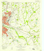 Waco East Texas Historical topographic map, 1:24000 scale, 7.5 X 7.5 Minute, Year 1957