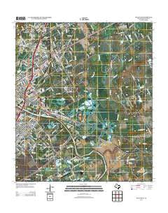 Waco East Texas Historical topographic map, 1:24000 scale, 7.5 X 7.5 Minute, Year 2012