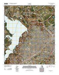 Waco West Texas Historical topographic map, 1:24000 scale, 7.5 X 7.5 Minute, Year 2010