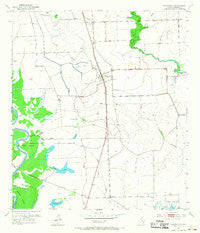 Wadsworth Texas Historical topographic map, 1:24000 scale, 7.5 X 7.5 Minute, Year 1952