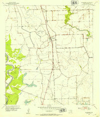 Wadsworth Texas Historical topographic map, 1:24000 scale, 7.5 X 7.5 Minute, Year 1952
