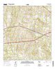 Waelder Texas Current topographic map, 1:24000 scale, 7.5 X 7.5 Minute, Year 2016