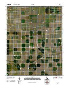 Waka Texas Historical topographic map, 1:24000 scale, 7.5 X 7.5 Minute, Year 2010