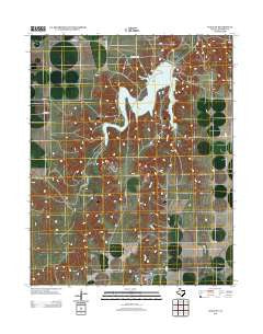 Waka SW Texas Historical topographic map, 1:24000 scale, 7.5 X 7.5 Minute, Year 2012