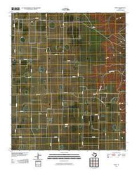 Wake Texas Historical topographic map, 1:24000 scale, 7.5 X 7.5 Minute, Year 2010