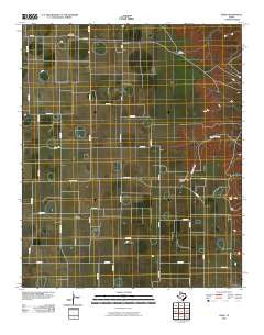 Wake Texas Historical topographic map, 1:24000 scale, 7.5 X 7.5 Minute, Year 2010