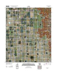 Wake Texas Historical topographic map, 1:24000 scale, 7.5 X 7.5 Minute, Year 2012