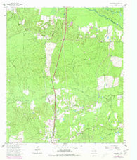 Wakefield Texas Historical topographic map, 1:24000 scale, 7.5 X 7.5 Minute, Year 1963