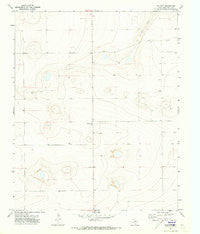 Walcott Texas Historical topographic map, 1:24000 scale, 7.5 X 7.5 Minute, Year 1971