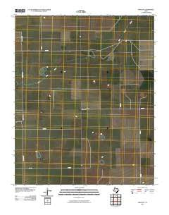 Walcott Texas Historical topographic map, 1:24000 scale, 7.5 X 7.5 Minute, Year 2010