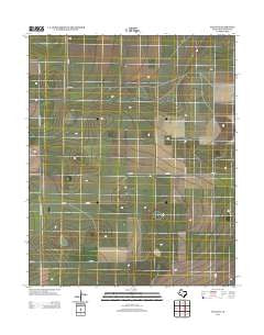 Walcott Texas Historical topographic map, 1:24000 scale, 7.5 X 7.5 Minute, Year 2012