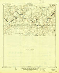 Waldrip Texas Historical topographic map, 1:62500 scale, 15 X 15 Minute, Year 1928