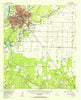 Wall Texas Historical topographic map, 1:62500 scale, 15 X 15 Minute, Year 1957