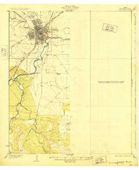Wall Texas Historical topographic map, 1:62500 scale, 15 X 15 Minute, Year 1928