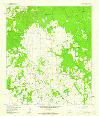 Waller NW Texas Historical topographic map, 1:24000 scale, 7.5 X 7.5 Minute, Year 1960