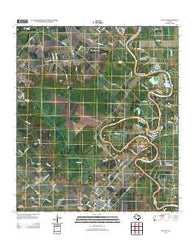 Wallis Texas Historical topographic map, 1:24000 scale, 7.5 X 7.5 Minute, Year 2013