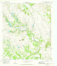 Walnut Springs West Texas Historical topographic map, 1:24000 scale, 7.5 X 7.5 Minute, Year 1966