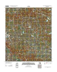 Walnut Springs East Texas Historical topographic map, 1:24000 scale, 7.5 X 7.5 Minute, Year 2013
