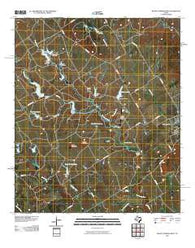 Walnut Springs West Texas Historical topographic map, 1:24000 scale, 7.5 X 7.5 Minute, Year 2010