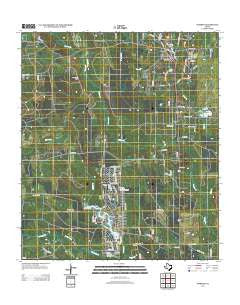 Warren Texas Historical topographic map, 1:24000 scale, 7.5 X 7.5 Minute, Year 2013