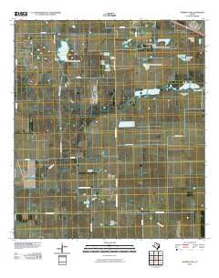 Warren Lake Texas Historical topographic map, 1:24000 scale, 7.5 X 7.5 Minute, Year 2010